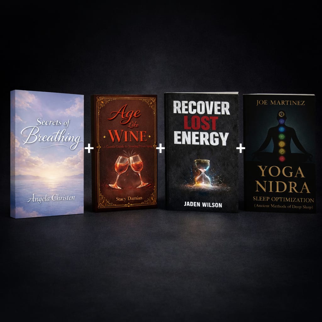 The Vitality Reset Bundle Breathe Better. Age Slower. Restore Energy. Sleep Deep.